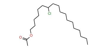 7-Chlorooctadecyl acetate